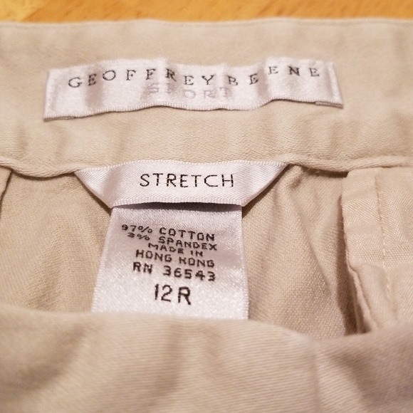 <GEOFFREY BEENE> Casual Sport Pants - Size 12R - Picture 7 of 8
